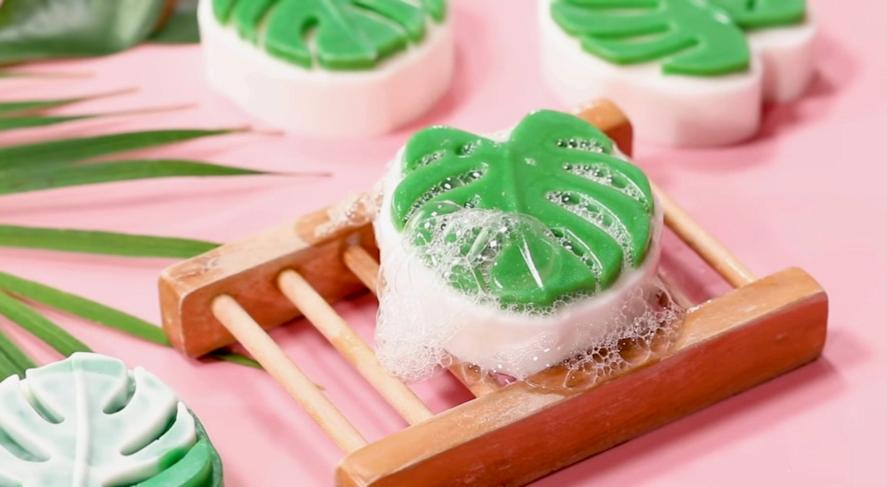 Monstera Leaf Soap