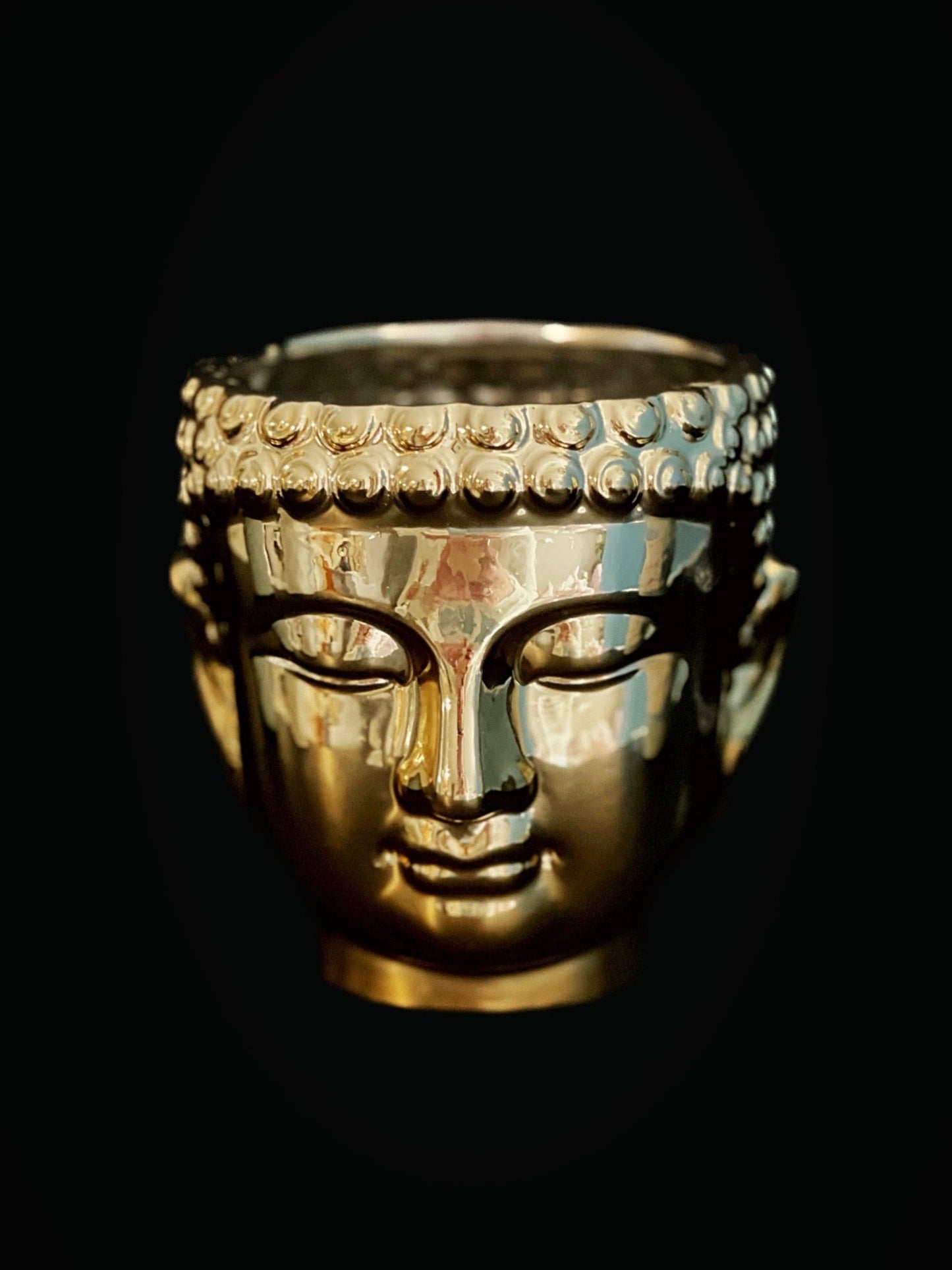 Gold Buddha Candle