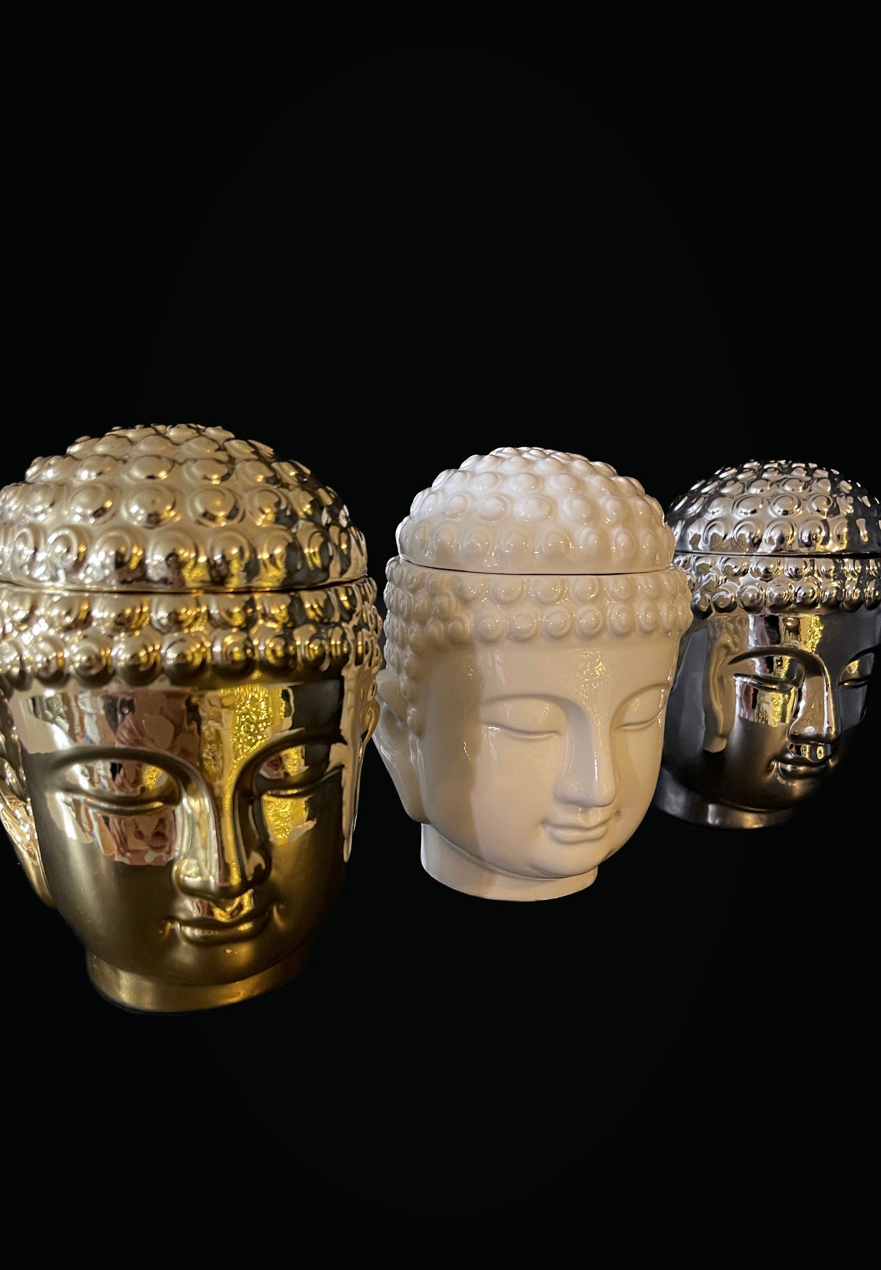 Gold Buddha Candle